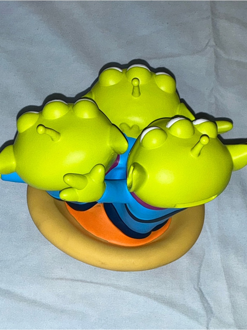 The Claw Green Alien Toy Coin Bank Blue Outfit Standing - Picture 11 of 16